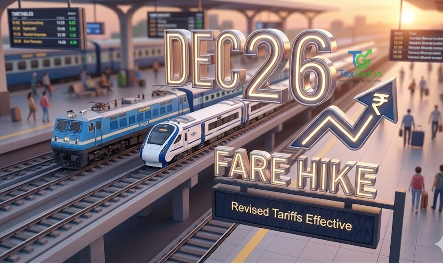 Train Fare Hike From December 26