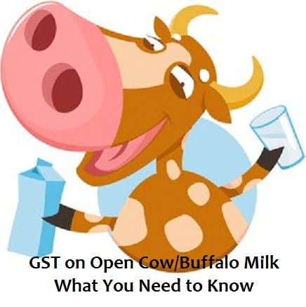 GST on Open Cow/Buffalo Milk