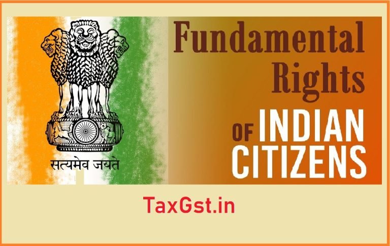 Fundamental Rights in the Constitution of India