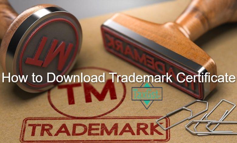 How to Download Trademark Certificate
