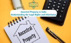 Ancestral Property in India