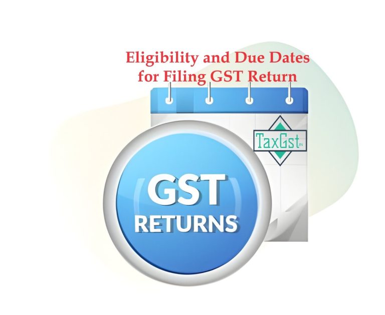 What Is the Eligibility and Due Dates for Filing GST Return?