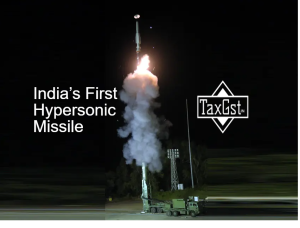 India’s First Hypersonic Missile