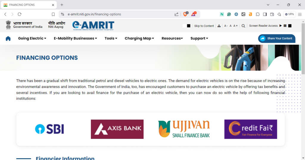 E-Amrit Electric Vehicle Loan