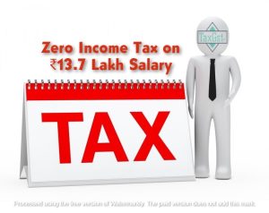 Zero Income Tax on ₹13.7 Lakh Salary