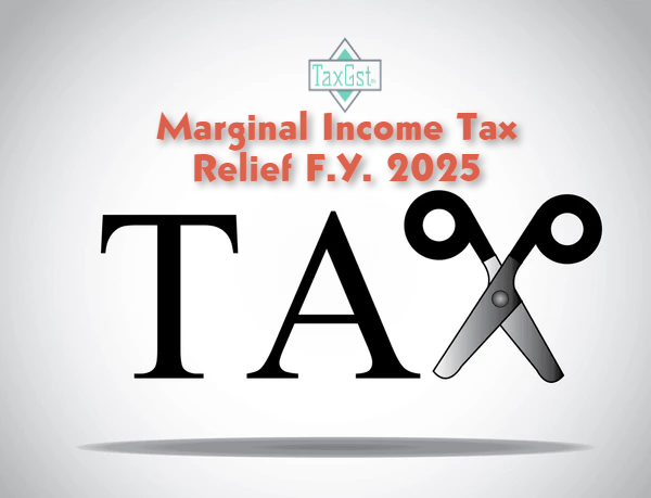 Marginal Income Tax Relief FY 2025