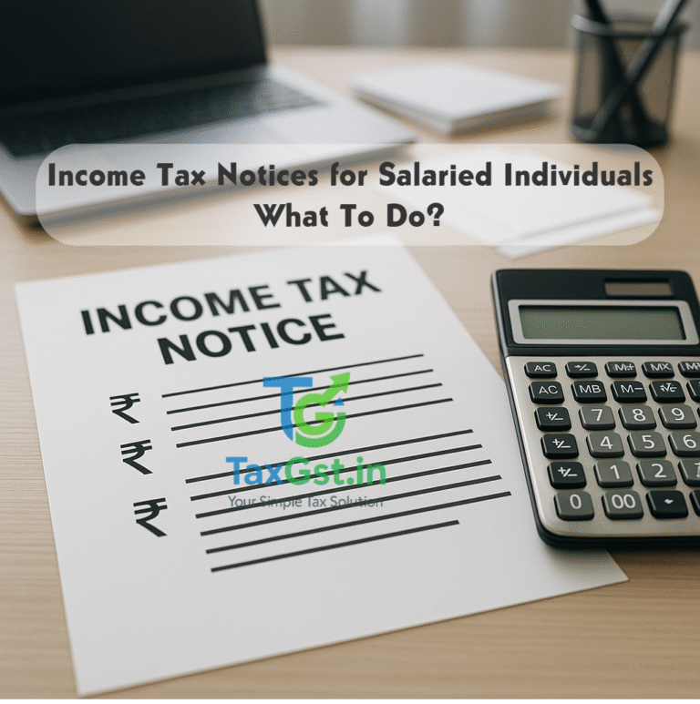 Income Tax Notices for Salaried Individuals