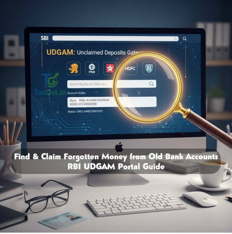 Find & Claim Forgotten Money from Old Bank Accounts: RBI UDGAM Portal Guide