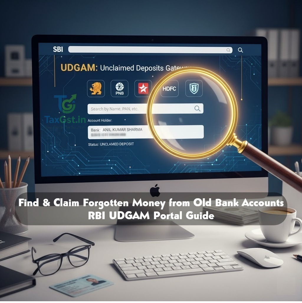 Forgot Money RBI UDGAM Portal: Find & Claim Forgotten Money from Old Bank Accounts ...