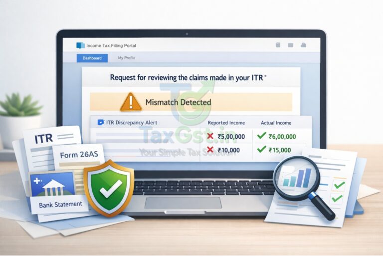 ITR Mismatch Email