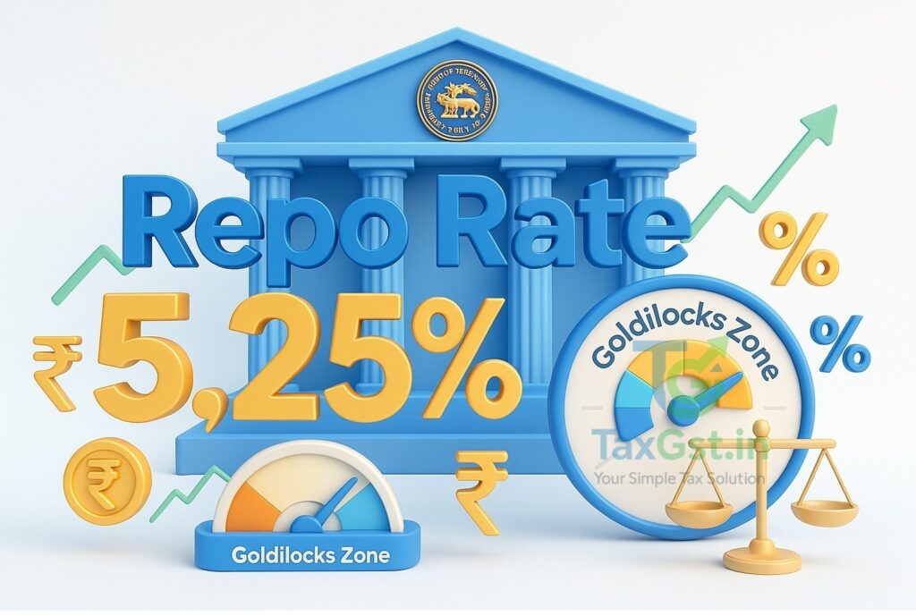 RBI Cuts Repo Rate to 5.25