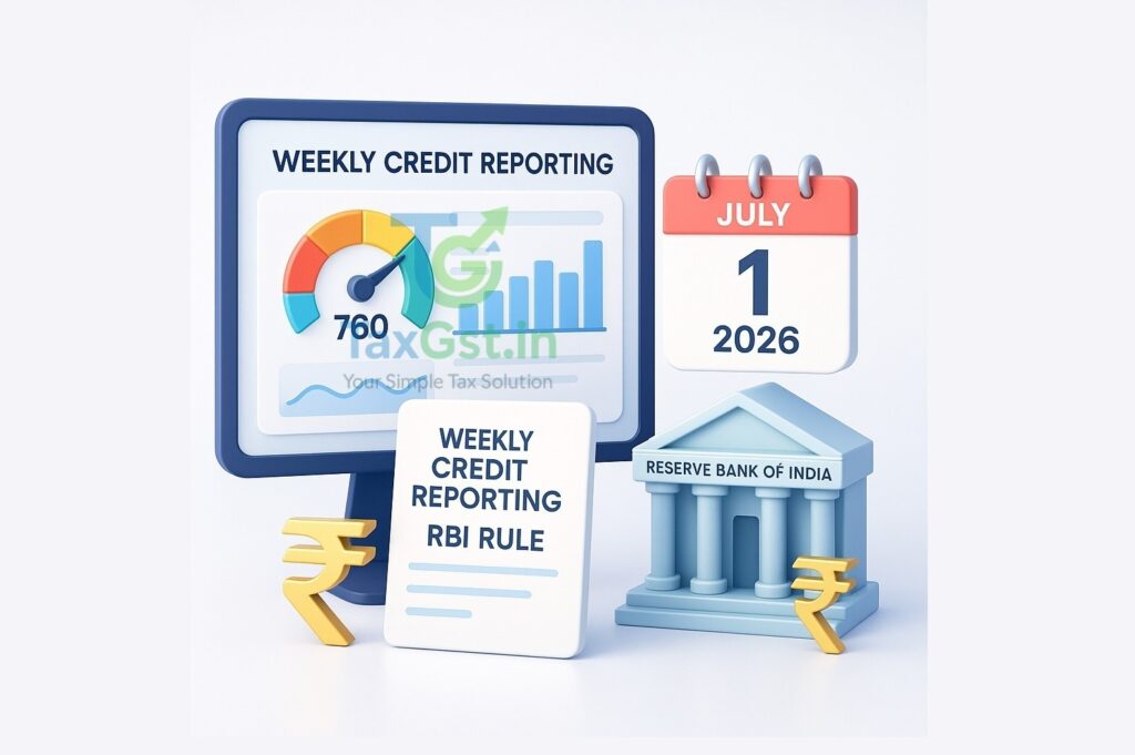 RBI Mandates Weekly Credit CIBIL Reporting Mandatory
