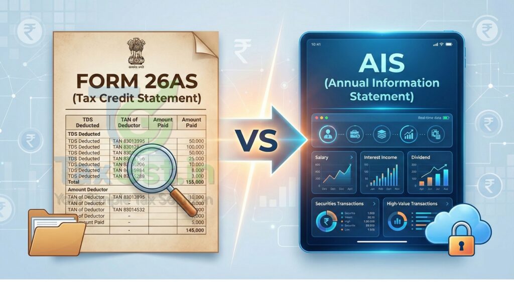 AIS vs Form 26AS Difference