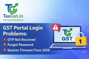 GST Portal Login Problems