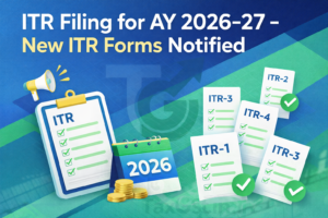 New ITR Forms Notified