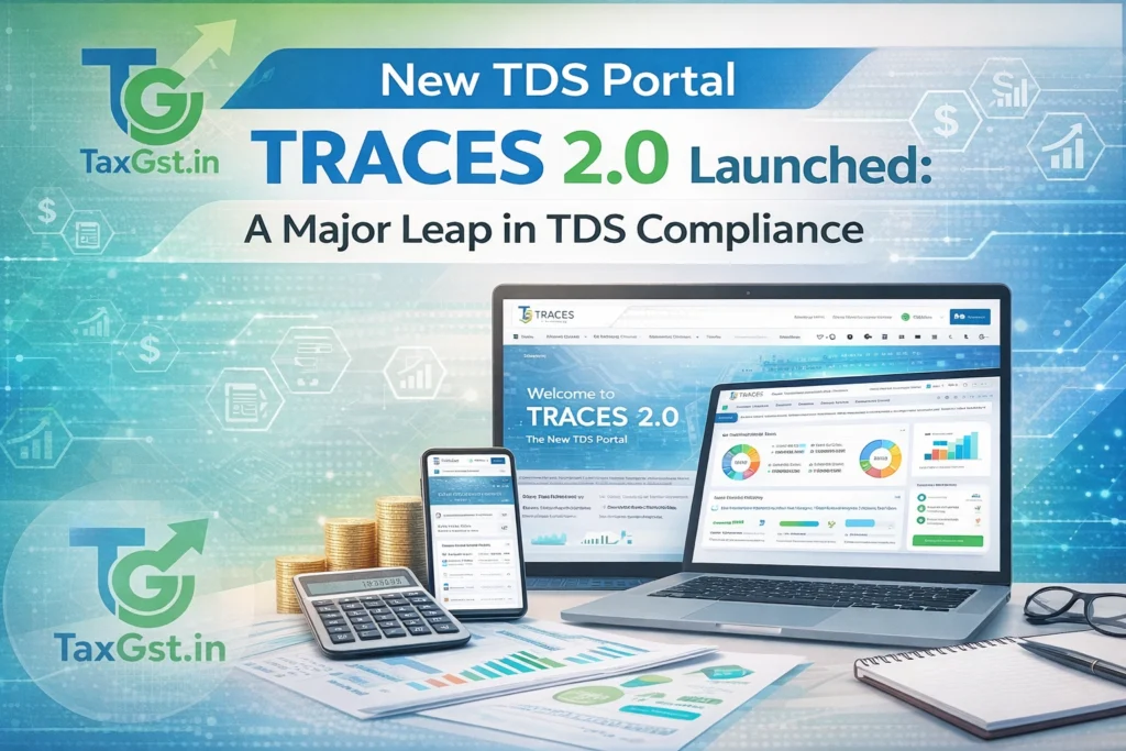 New TDS Portal TRACES 2.0 Launched