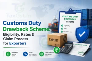 Customs Duty Drawback Scheme
