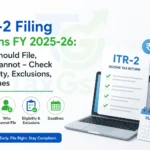 ITR-2 Filing Begins For FY 2025-26
