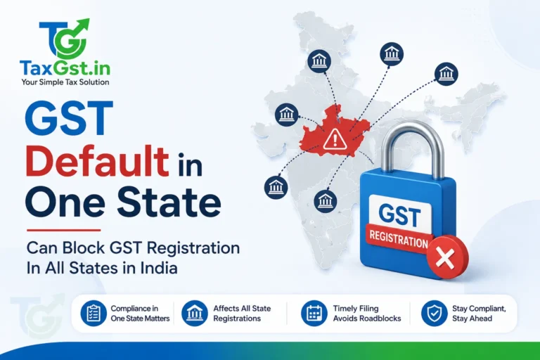 GST Default in One State Can Block GST Registration In All States in India
