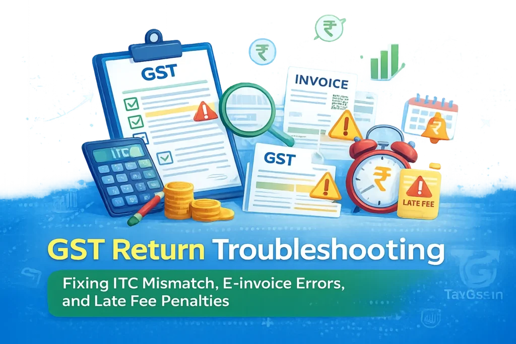GST Return Troubleshooting