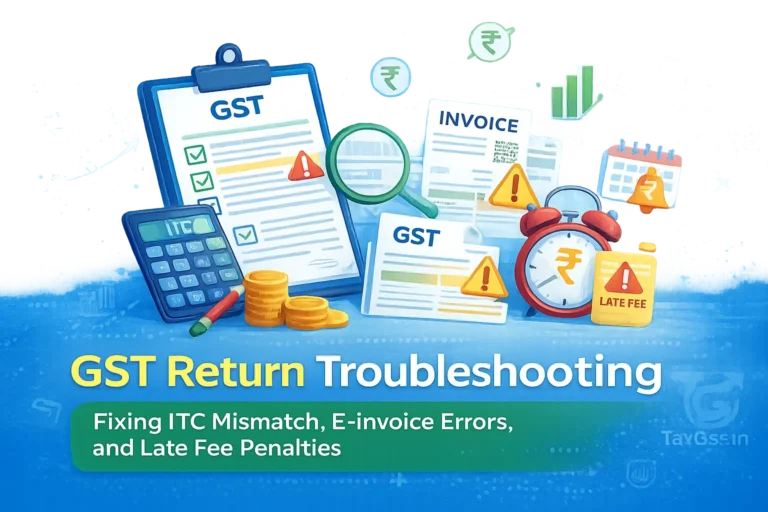 GST Return Troubleshooting