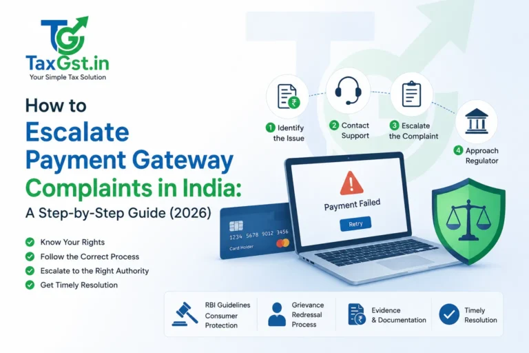 How to Escalate Payment Gateway Complaints in India