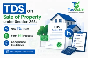 TDS on Sale of Property under Section 393
