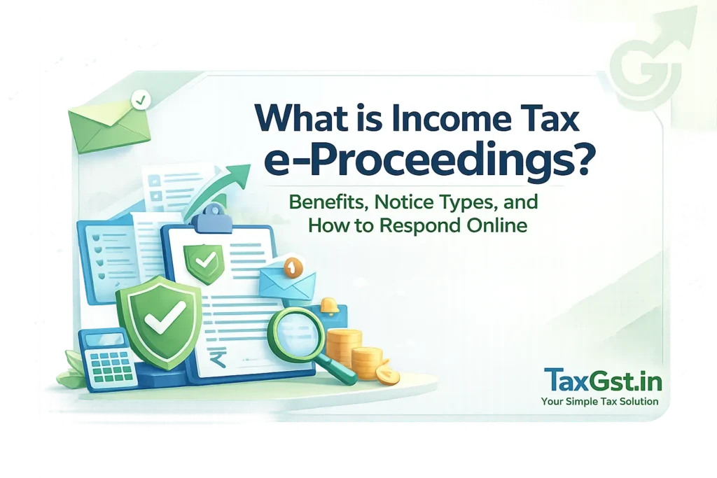 What is Income Tax e-Proceedings