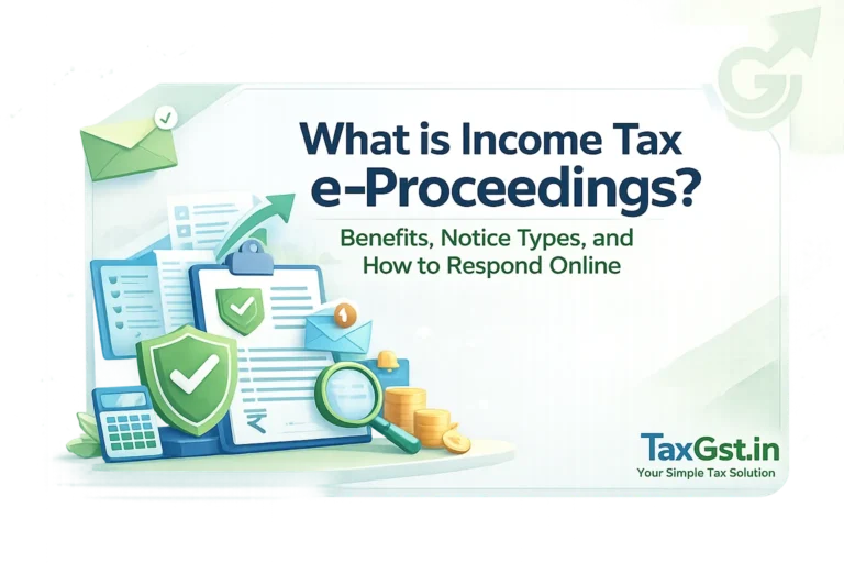 What is Income Tax e-Proceedings