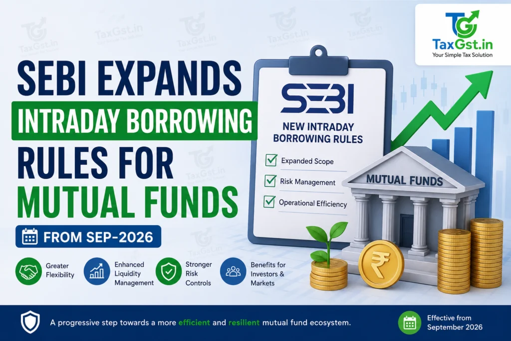 SEBI Expands Intraday Borrowing Rules For Mutual Funds