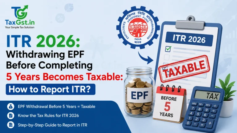 Withdrawing EPF Before Completing 5 Years Becomes Taxable