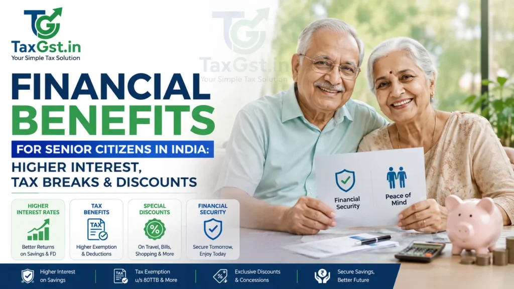 Financial Benefits for Senior Citizens in India