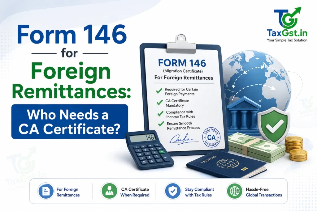 Form 146 for Foreign Remittances: Who Needs a CA Certificate? 1 Form 146 for Foreign Remittances