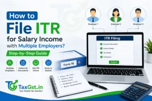 How to file ITR for Salary Income with Multiple Employers? Step-by-Step Guide 3 How to file ITR for Salary Income with Multiple Employers?