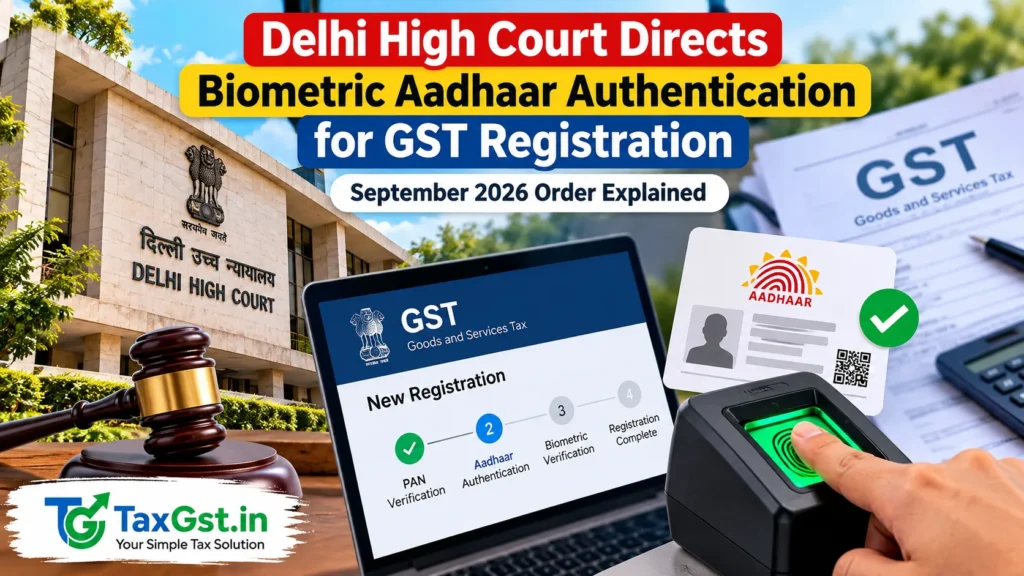 Remove term: Biometric Aadhaar Authentication for GST Registration Biometric Aadhaar Authentication for GST Registration