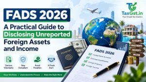 Disclosing Unreported Foreign Assets and Income