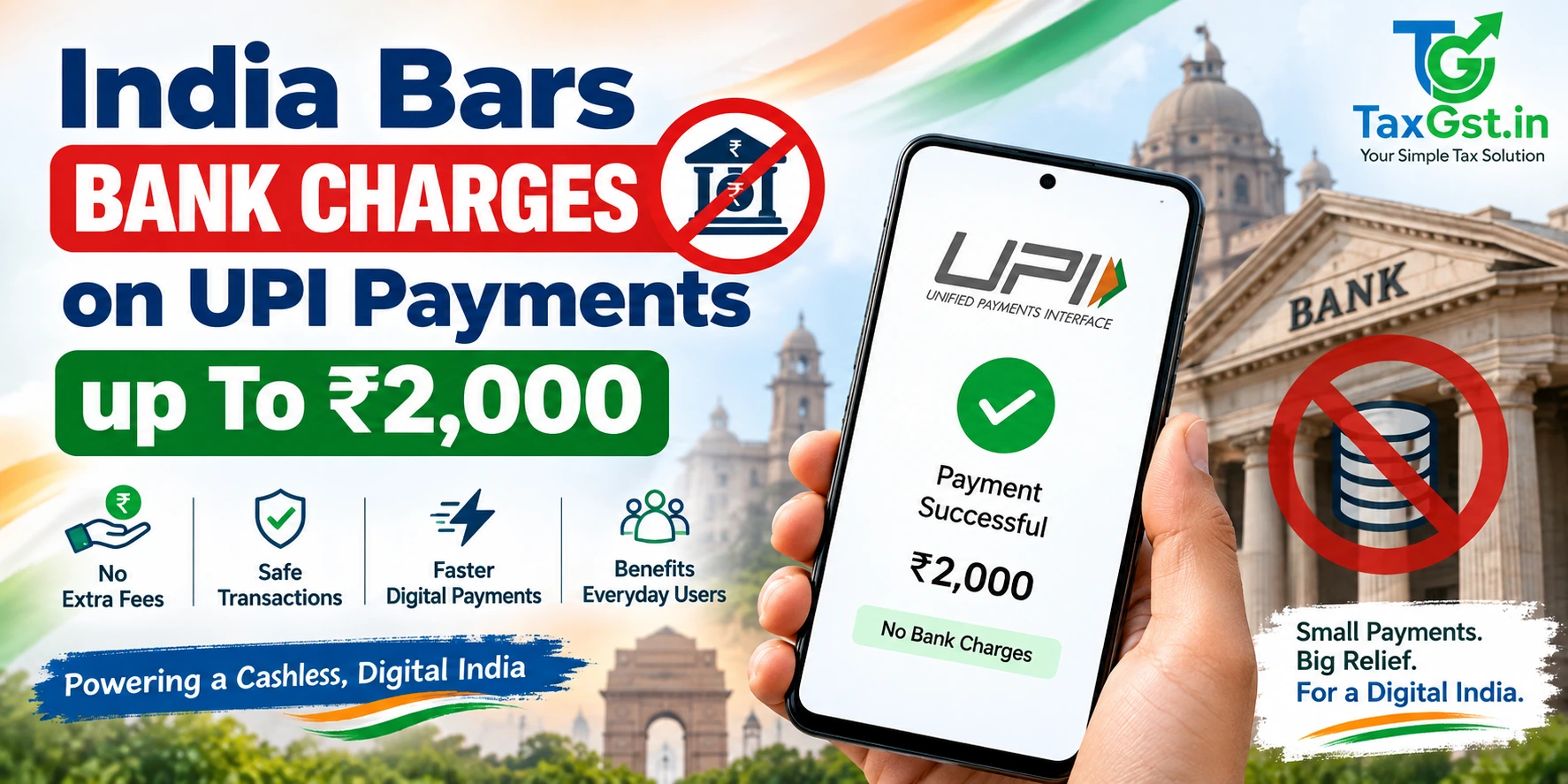 UPI Charges Up To ₹2,000: New Government Rules Effective September 2026