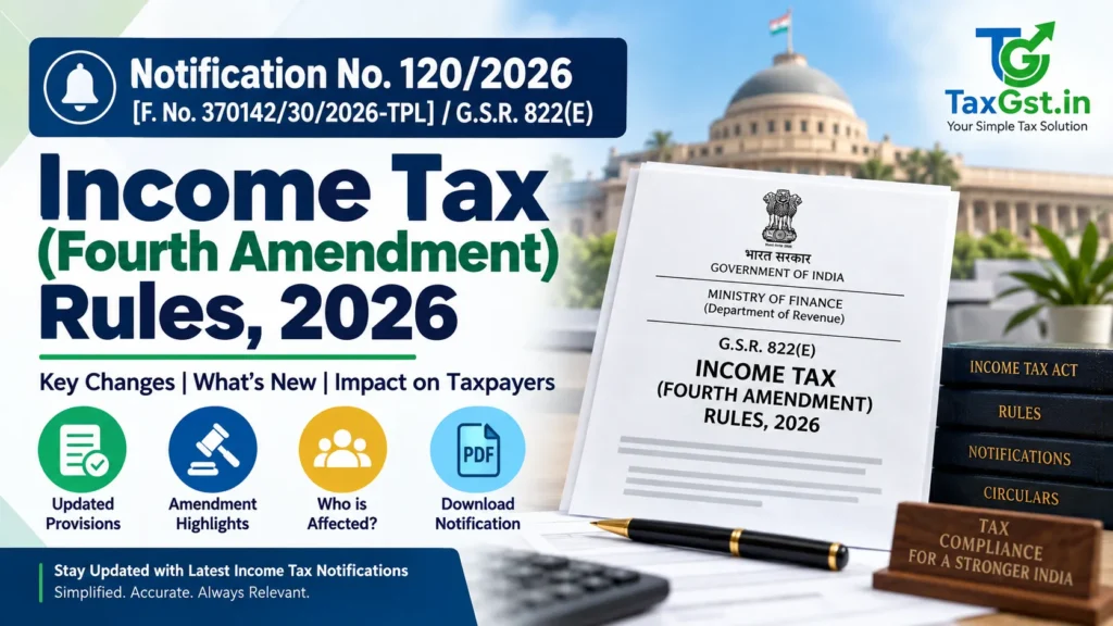 Notification No. 120/2026