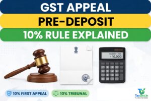 GST Appeal Pre-Deposit Explained: The 10% Rule, Refunds and Interest — CBIC Circular 259