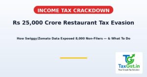 ₹25,000 Crore Restaurant Tax Crackdown: How the IT Department Found It — and What Restaurant Owners Should Do