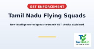 Tamil Nadu Flying Squads to Check GST Goods in Transit: What Transporters Must Know 2 Tamil Nadu Flying Squads to Check GST Goods in Transit: What Transporters Must Know