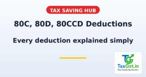 Deductions Hub: 80C, 80D, 80CCD & Tax Saving 2 Deductions Hub: 80C, 80D, 80CCD & Tax Saving